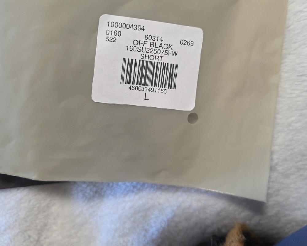 Essentials Fear Of God Womens Off Black Athletic Running Shorts - Picture 5 of 5